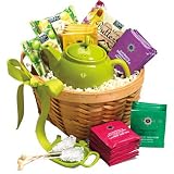 Tea, Cookies and Teapot Gift Basket