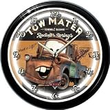 Disney Tow Mater 12-Inch Neon Wall Clock