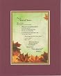 Touching and Heartfelt Poem for Sisters - For My Special Sister Poem on 11 x 14 inches Double Beveled Matting
