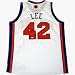 David Lee New York Knicks Autographed Authentic Swingman NBA Basketball Jersey (Home White)