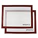 Imarku Silicone Baking Mat Set of 2,Non-Stick,Heat Resistant, Durable Bakeware ,Ideal for Macaron/Pastry/Cookie/Bun/Bread Making – (11 5/8