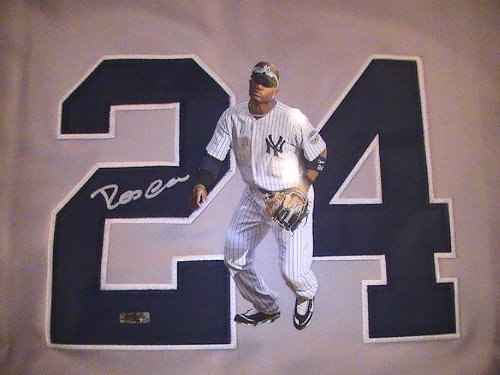 ROBINSON CANO SIGNED AUTOGRAPHED JERSEY NEW YORK YANKEES COA + PROOF PHOTO
