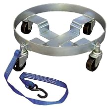 Vestil DRUM-TRI-H Multi-Purpose Drum Dolly, 900 lbs Capacity