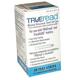 1 Trueread Glucose Test Strips (Each)