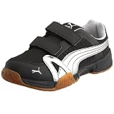 Puma Junior Vellum Trainer Black/Silver 183692-04 1.5 UK