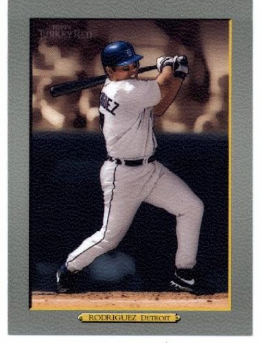 2005 Topps Turkey Red #130B Ivan Pudge Rodriguez w/Helmet SP - Detroit Tigers (Short Print) (Baseball Cards)