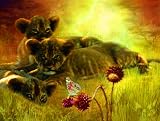 African Innocence 500pc Jigsaw Puzzle by Carol Cavalaris
