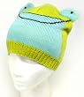 Frog Froggy Green Winter Hat Animal Knit Beanie Hat