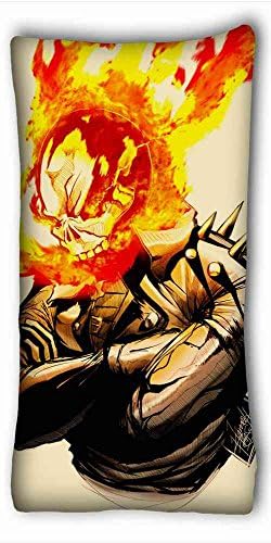 Custom Cotton &amp; Polyester Soft ( johnny blaze ) Standard Size Pillowcase for Hair &amp; Facial Beauty Size 20x36 Inches suitable for California King-bed