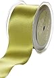 May Arts 3-Inch Wide Ribbon, Olive Satin