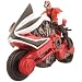 Power Rangers Samurai Disc Cycle and 10cm Figure - Red