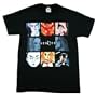 NBC HEROES "CHARACTERS SQUARES" Black Tee Licensed