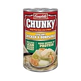 Visit Campbell's Chunky Creamy Chicken & Dumpling Easy Open, 18.8-Ounce Cans (Pack of 12) Details Campbell's Chunky Creamy Chicken & Dumpling Easy Open, 18.8-Ounce Cans (Pack of 12)