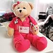 Animated Singing Dancing Get Well Plush Nurse Bear