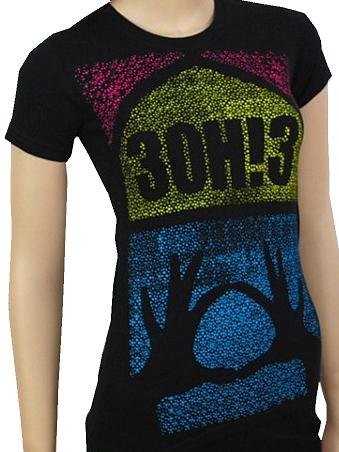 Cover image : 3OH！3 - Window - Black Women's / Girls T-Shirt (Babydoll / Girlie)