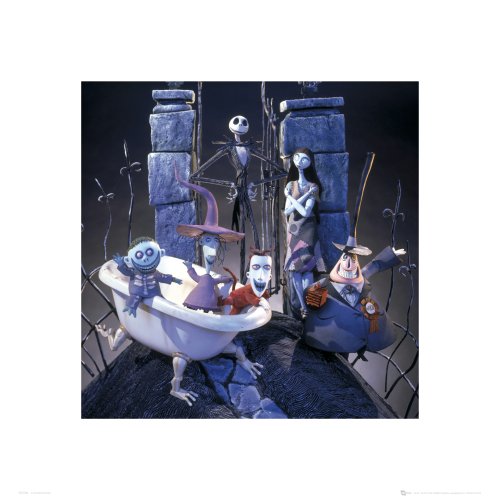 GB eye Ltd, Nightmare Before Christmas, Cast (40x40cm) SC0166
