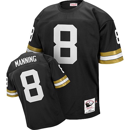 Mitchell & Ness New Orleans Saints 1971 Archie Manning Authentic Throwback Jersey Size 48