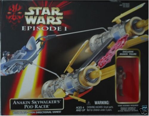 Star Wars Action Figure - Episode 1 Anakin Skywalkers Pod Racer with Anakin Vehicle, Star Wars Action Figures,Star Wars Action Figure,Star Wars Figures,Star Wars Toys Figure,Hasbro Action Figure,Hasbro Star Wars Action Figure