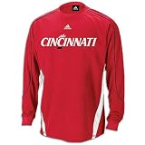 Cincinnati adidas Men's NCAA L/S Shooting Shirt