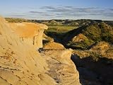 Slump Block Area in Theodore Roosevelt National Park North Unit, Watford, North Dakota, USA Photographic Poster Print by Richard Cummins, 24x18