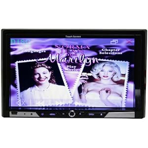 NITRO BMW-4745 7" TFT Touch Screen 2-din In-dash Monitor Am/fm MPX Radio Dvd/cd Player Usb/sd Interface and Fully Motorized