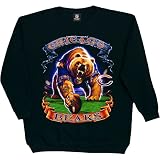 Liquid Blue Chicago Bears Long Sleeve Intimidator T-Shirt