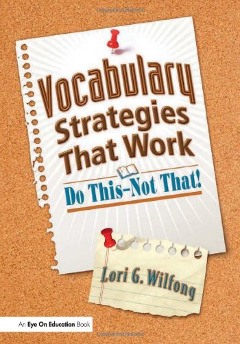 vocabulary strategies that work do this not that