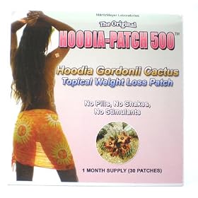 Hoodia Patch 500, Topical Weight Loss Patch With 500mg Hoodia Gordonii