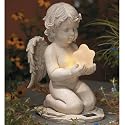 Starlight Cherub Stoneglow Statue