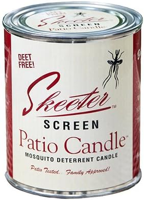 Skeeter Screen 90400 80-Hour Burn Time Patio Candle