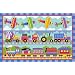 LA Rug Trains, Planes & Trucks 39-by-58-Inch Nylon Rug
