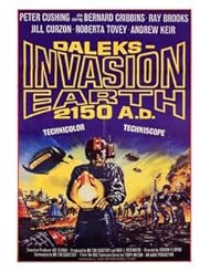 Home: Iposters Daleks Invasion Earth Sci-fi Movie Poster Print 1960s - Approx 40 X 30 Cms (15.5 X 11.5 Inches) - iPosters
