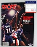 76ers Julius Dr. J Erving Signed 1978 Sport Magazine Psa/dna #h17389 - Autographed NBA Magazines
