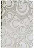 Embossed Silver Bubbles Diary Journal - Lined Pages, 6" x 8"