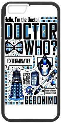 iPhone 6 Plus Case, Custom iPhone 6 Plus Cover, Doctor Who Quotes iPhone 6 Plus Case, iPhone 6 Plus(5.5") Durable Plastic Material