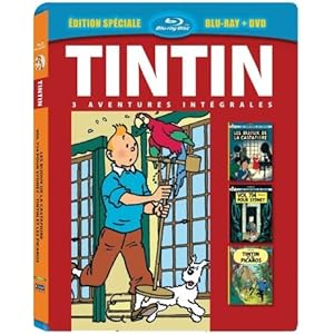 Tintin - 3 aventures - Vol. 7 : Les Bijoux de la Castafiore + Vol 714 pour
