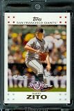 2007 Topps Opening Day #27 Barry Zito San Francisco Giants - Mint Condition - Shipped in Protective Display Case !