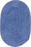 Spring Meadow Petal Blue Round Rug - 10'