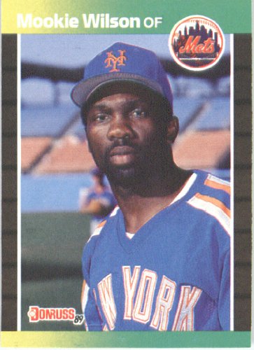 1989 Donruss # 152 Mookie Wilson New York Mets Baseball Card