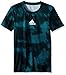 adidas Big Boys' Performance Short Sleeve Tee, EQT Green/Black, Medium/10-12