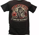 Black Sons of Anarchy Men Of Mayhem T-shirt