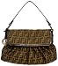 Fendi Chef Brown Zucca Large Shoulder Bag 8BR436-WTH-F0FA7