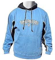 Minnesota Timberwolves Tackle Twill Embroidered Hooded Sweatshirt By Reebok