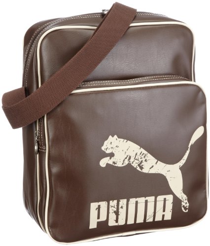 PUMA Umh&auml;ngetasche Originals Flight, chocolate brown-peyote, 28 x 35 x 13 cm, 069251 06 Preisvergleich