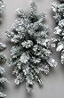 3' Flocked Alaskan Artificial Christmas Door Swag - Unlit