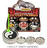 3pc 2 Grinder 4 Tobacco Herb Spice Pollen Grinder