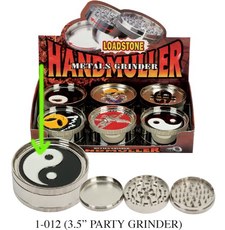 3pc 2 Grinder 4 Tobacco Herb Spice Pollen Grinder