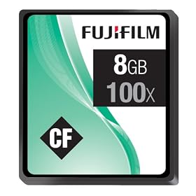 Fujifilm 8GB 100x Speed 15MB/sec Compact Flash Card