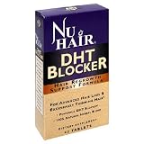 NU HAIR - DHT Blocker Hair Regrowth Support Formula Tablets, 42-Count Bottle