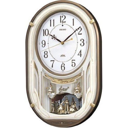 SEIKO CLOCK (セイコークロック) 掛け時計 ウエーブシンフォニー 電波時計 ツイン・パ AM233H